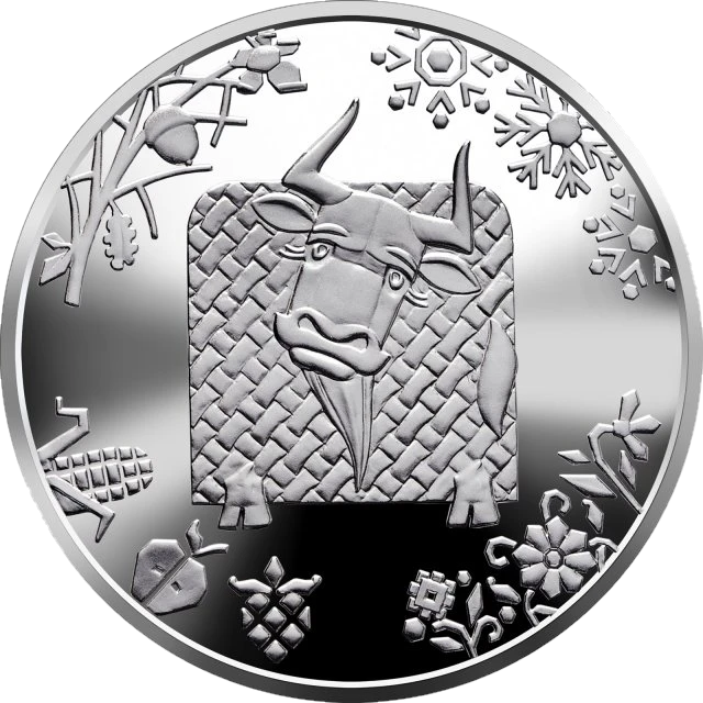 5 ₴ Рік Бика Східний календар