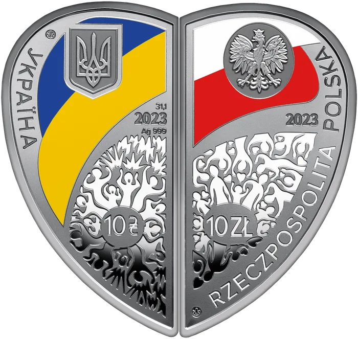 10 ₴ Набір «Дружба та братство — найбільше багатство» Срібні монети НБУ