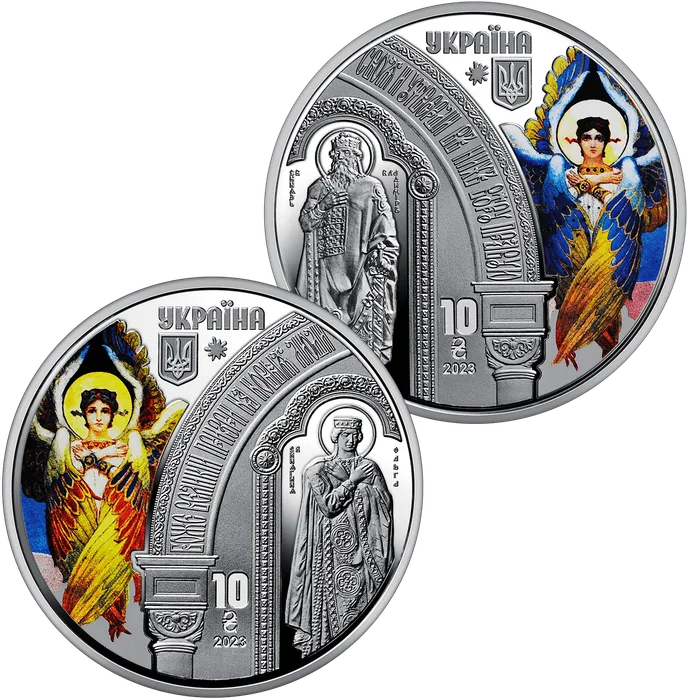 20 ₴ Набір «Володимирський собор у м. Київ» Срібні монети НБУ