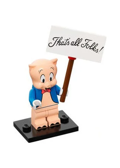 71030-12 Porky Pig LEGO Minifigures Looney Tunes 2021 71030-12 Porky Pig LEGO Minifigures Looney Tunes 2021