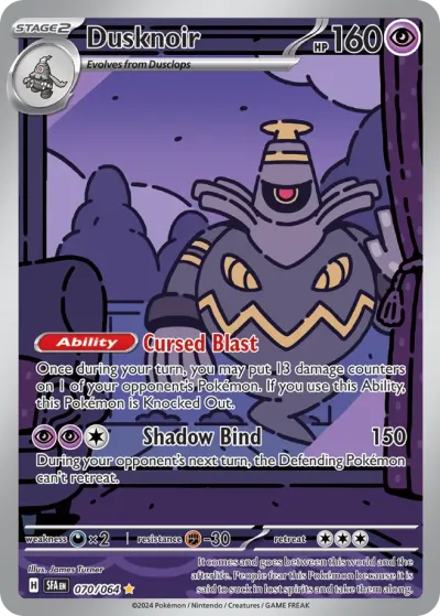70 Dusknoir Shrouded Fable 2024 70 Dusknoir Shrouded Fable 2024