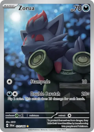 75 Zorua Shrouded Fable 2024 75 Zorua Shrouded Fable 2024