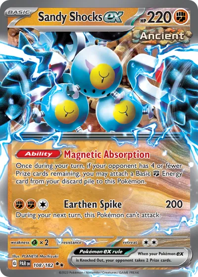108 Sandy Shocks ex Paradox Rift 2023 108 Sandy Shocks ex Paradox Rift 2023