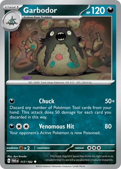 117 Garbodor Paradox Rift 2023 117 Garbodor Paradox Rift 2023