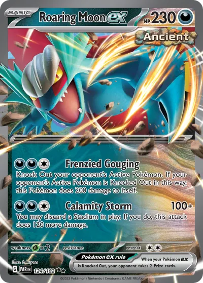 124 Roaring Moon ex Paradox Rift 2023 124 Roaring Moon ex Paradox Rift 2023