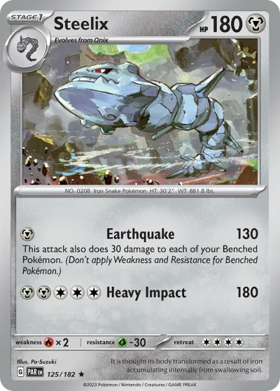 125 Steelix Paradox Rift 2023 125 Steelix Paradox Rift 2023