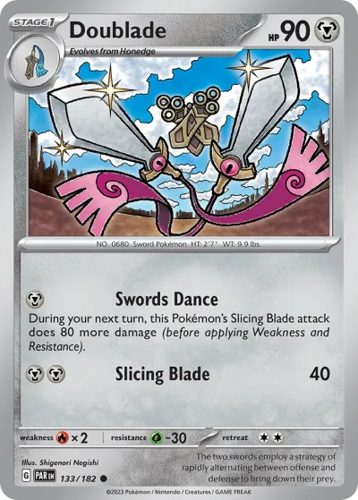133 Doublade Paradox Rift 2023 133 Doublade Paradox Rift 2023