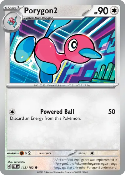 143 Porygon2 Paradox Rift 2023 143 Porygon2 Paradox Rift 2023