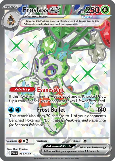 217 Froslass ex Paradox Rift 2023 217 Froslass ex Paradox Rift 2023