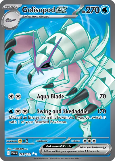 221 Golisopod ex Paradox Rift 2023 221 Golisopod ex Paradox Rift 2023