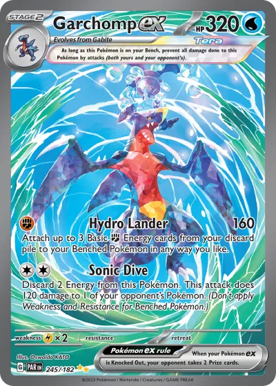 245 Garchomp ex Paradox Rift 2023 245 Garchomp ex Paradox Rift 2023