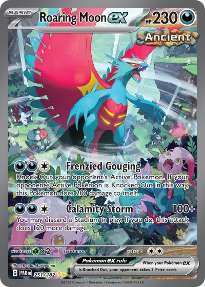 251 Roaring Moon ex Paradox Rift 2023 251 Roaring Moon ex Paradox Rift 2023