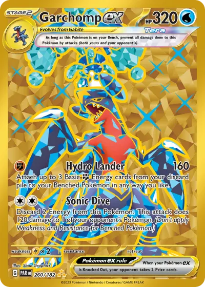 260 Garchomp ex Paradox Rift 2023 260 Garchomp ex Paradox Rift 2023