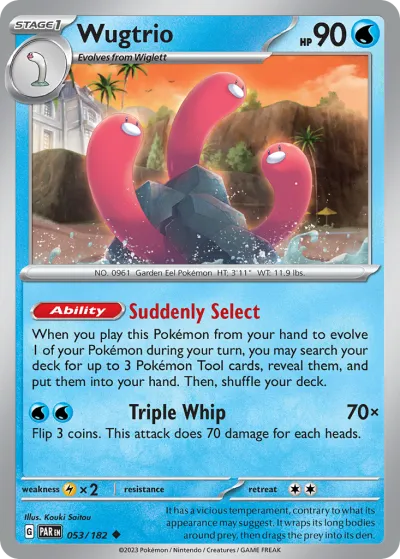 53 Wugtrio Paradox Rift 2023 53 Wugtrio Paradox Rift 2023