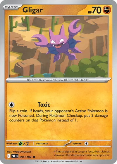 91 Gligar Paradox Rift 2023 91 Gligar Paradox Rift 2023