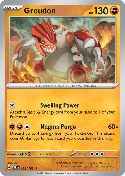93 Groudon Paradox Rift 2023 93 Groudon Paradox Rift 2023