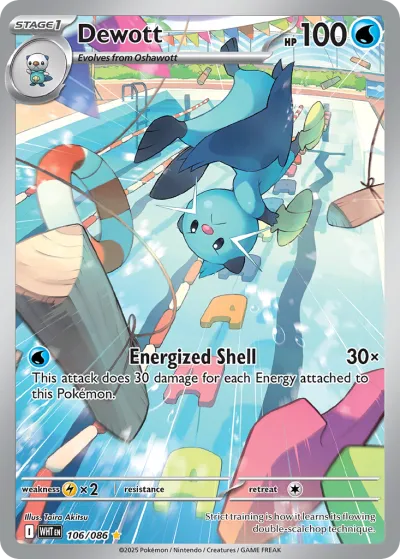 106 Dewott White Flare 2025 106 Dewott White Flare 2025