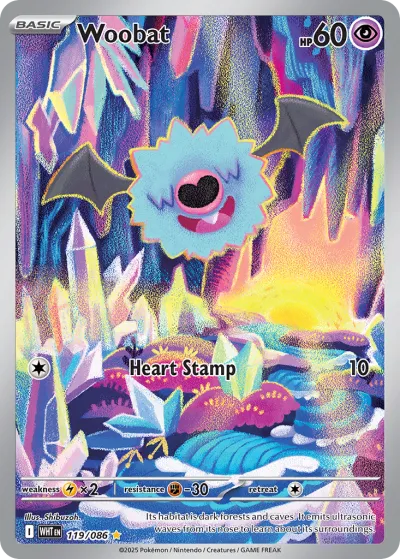 119 Woobat White Flare 2025 119 Woobat White Flare 2025