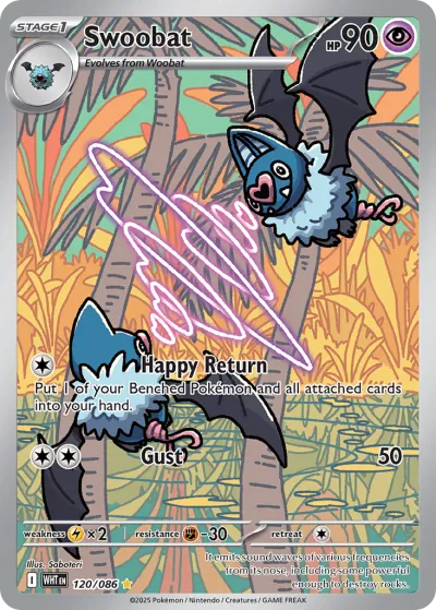 120 Swoobat White Flare 2025 120 Swoobat White Flare 2025