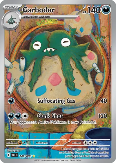 141 Garbodor White Flare 2025 141 Garbodor White Flare 2025