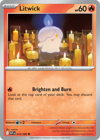 16 Litwick White Flare 2025
