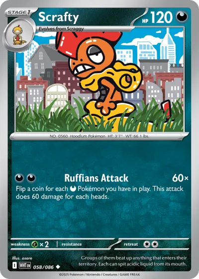 58 Scrafty White Flare 2025 58 Scrafty White Flare 2025