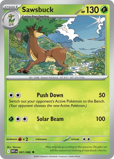 7 Sawsbuck White Flare 2025
