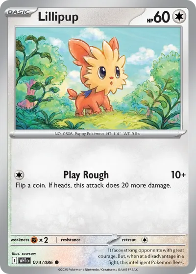 74 Lillipup White Flare 2025 74 Lillipup White Flare 2025