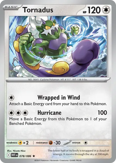 78 Tornadus White Flare 2025 78 Tornadus White Flare 2025