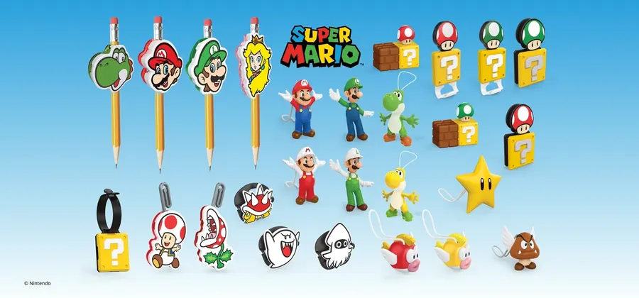 Kinder Joy Super Mario (2025) — обкладинка колекції
