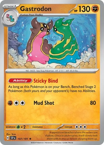 107 Gastrodon Surging Sparks 2024 107 Gastrodon Surging Sparks 2024
