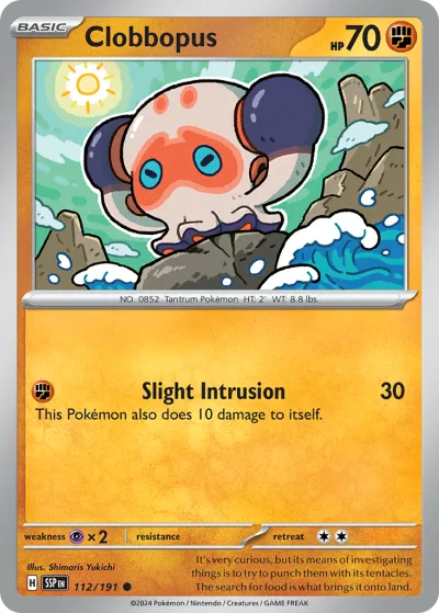 112 Clobbopus Surging Sparks 2024 112 Clobbopus Surging Sparks 2024