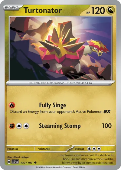 137 Turtonator Surging Sparks 2024 137 Turtonator Surging Sparks 2024