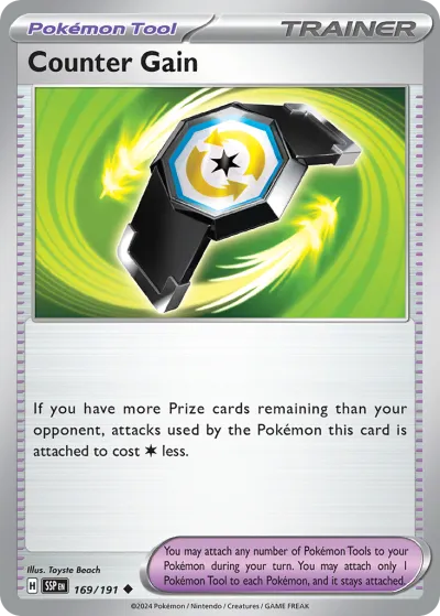 169 Counter Gain Surging Sparks 2024 169 Counter Gain Surging Sparks 2024