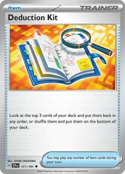 171 Deduction Kit Surging Sparks 2024 171 Deduction Kit Surging Sparks 2024