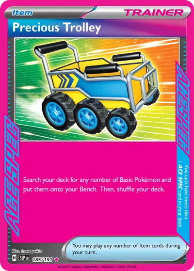 185 Precious Trolley Surging Sparks 2024 185 Precious Trolley Surging Sparks 2024