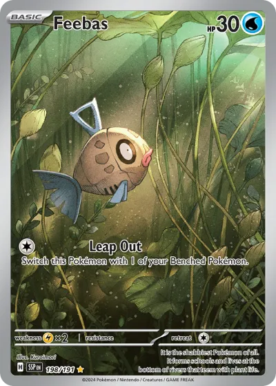 198 Feebas Surging Sparks 2024 198 Feebas Surging Sparks 2024