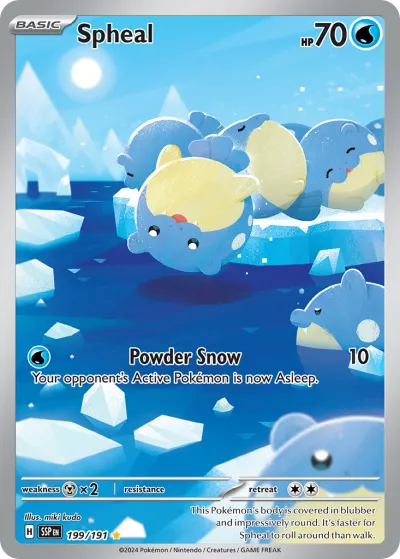 199 Spheal Surging Sparks 2024 199 Spheal Surging Sparks 2024