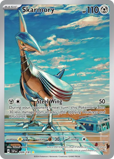 209 Skarmory Surging Sparks 2024 209 Skarmory Surging Sparks 2024
