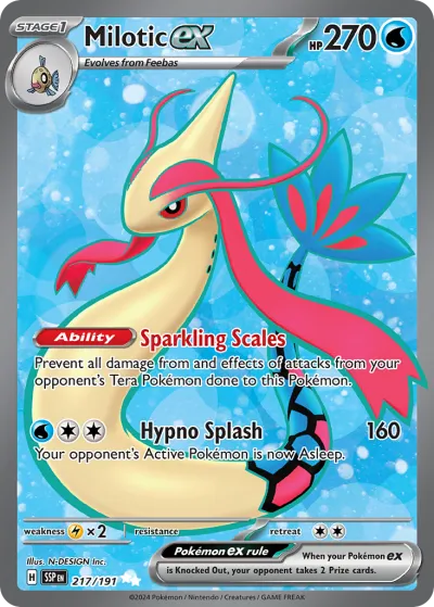 217 Milotic ex Surging Sparks 2024 217 Milotic ex Surging Sparks 2024