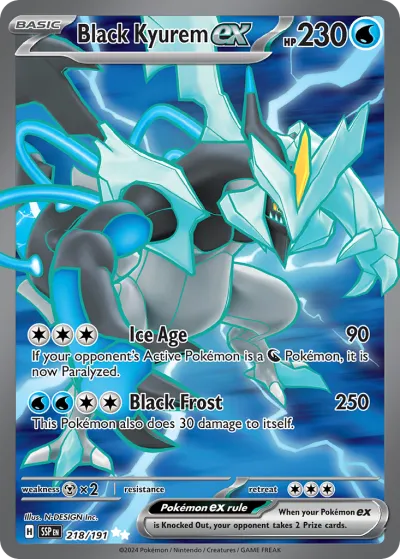 218 Black Kyurem ex Surging Sparks 2024 218 Black Kyurem ex Surging Sparks 2024