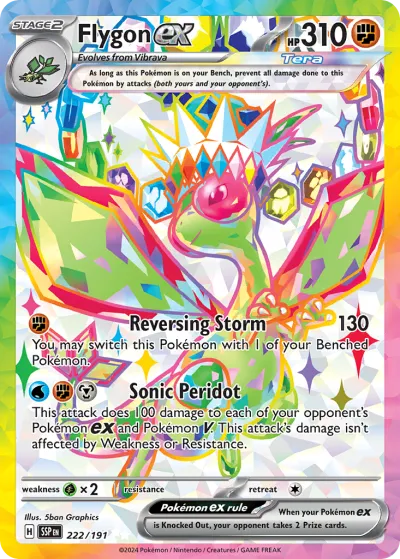 222 Flygon ex Surging Sparks 2024 222 Flygon ex Surging Sparks 2024
