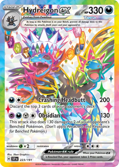 223 Hydreigon ex Surging Sparks 2024 223 Hydreigon ex Surging Sparks 2024