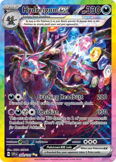 240 Hydreigon ex Surging Sparks 2024 240 Hydreigon ex Surging Sparks 2024