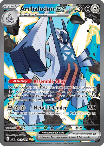 241 Archaludon ex Surging Sparks 2024 241 Archaludon ex Surging Sparks 2024