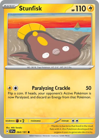 64 Stunfisk Surging Sparks 2024 64 Stunfisk Surging Sparks 2024