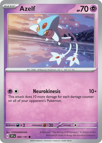 80 Azelf Surging Sparks 2024 80 Azelf Surging Sparks 2024