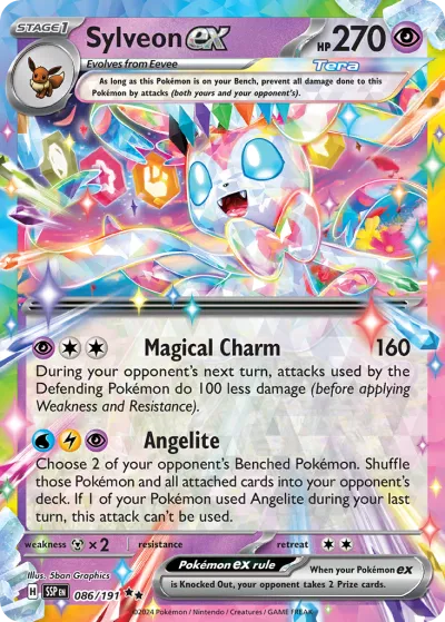 86 Sylveon ex Surging Sparks 2024 86 Sylveon ex Surging Sparks 2024