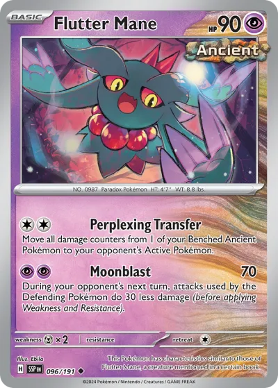 96 Flutter Mane Surging Sparks 2024 96 Flutter Mane Surging Sparks 2024