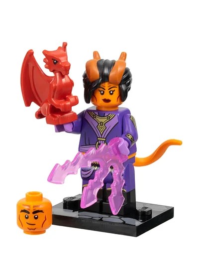 71047-3 Tiefling Sorcerer LEGO Minifigures Dungeons & Dragons 2024 71047-3 Tiefling Sorcerer LEGO Minifigures Dungeons & Dragons 2024